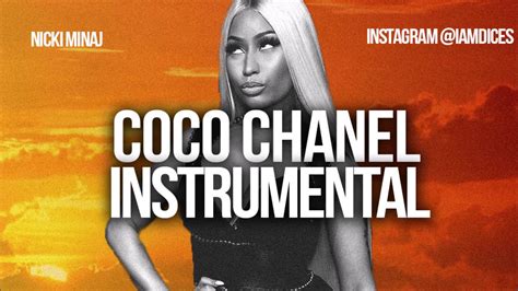 nicki minaj coco chanel instrumental|coco chanel lyrics meaning.